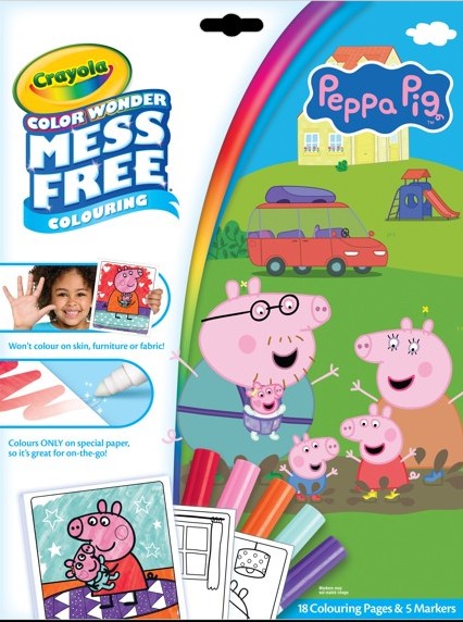 Wholesale Crayola Colour Wonder - Peppa Pig 32800Q from Harrisons Direct