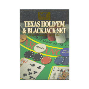 Texas Hold'em Poker & Blackjack Set from Harrisons Direct