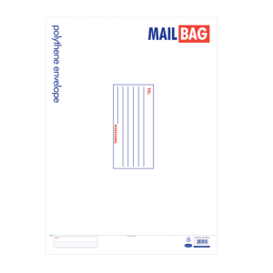 Polythene Mail Bags - Jumbo 500 x 650mm