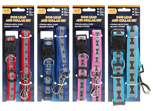 Dog Collar & Lead Set from Harrisons Direct