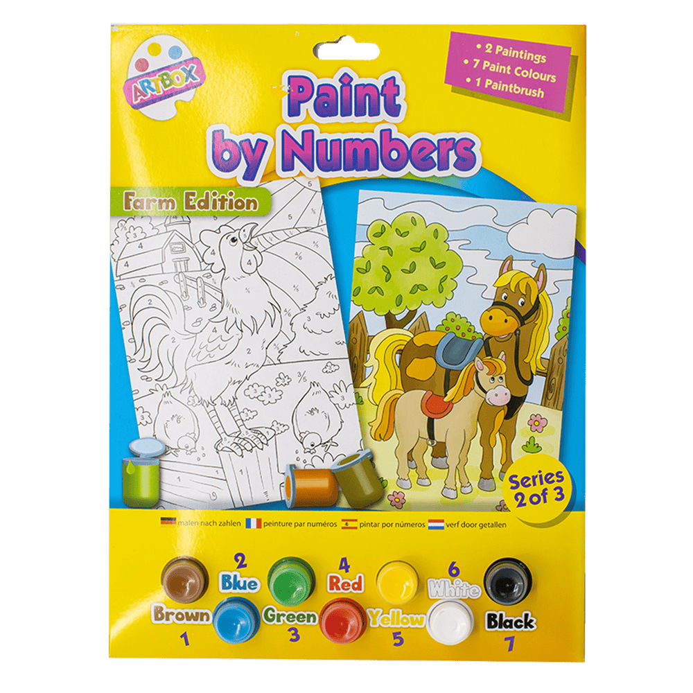 Paint By Numbers Junior 3 Designs