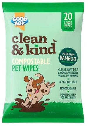 Good Boy Pet Wipes 20's from Harrisons Direct