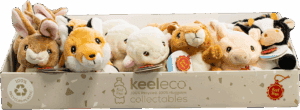 Keeleco Collectables Farm 12cm 6 Assorted CDU from Harrisons Direct