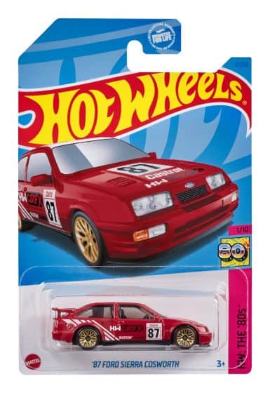 Hot Wheels Car Assorted Designs Clip Strip