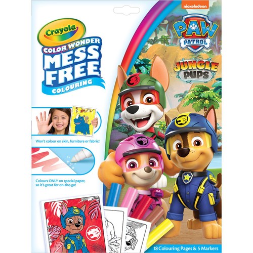 Wholesale Crayola Colour Wonder - Paw Patrol Jungle Pups from Harrisons Direct