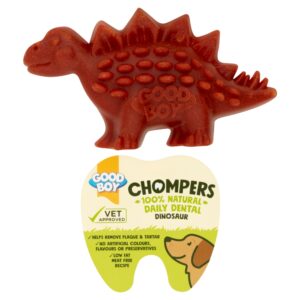 Wholesale Good Boy Chompers Dental Dinosaur 60g 60311Q from Harrisons Direct