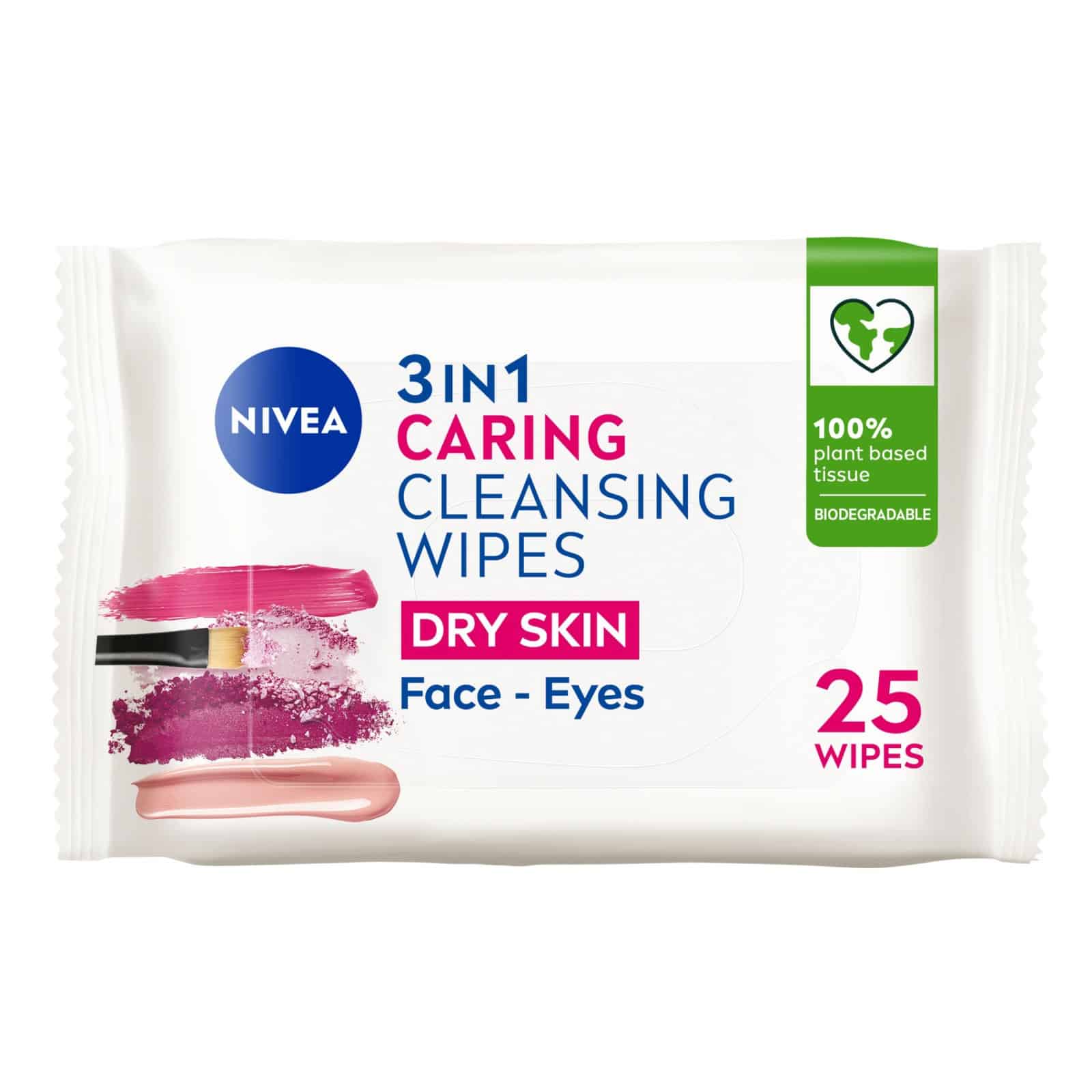 Wholesale Nivea Biodegradable Facial Cleansing Wipes 25's from Harrisons Direct