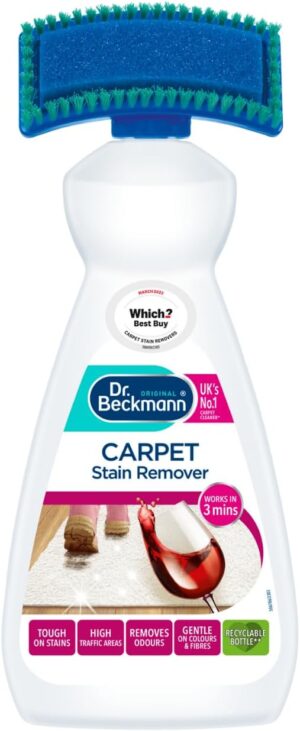 Dr Beckmann Carpet Stain Remover With Brush 650ml from Harrisons Direct