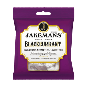 Jakemans Soothing Menthol Lozenges  - Blackcurrant Menthol 73g