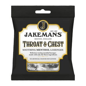 Jakemans Soothing Menthol Lozenges  - Throat & Chest Menthol 73g