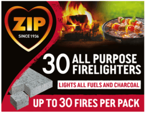 Wholesale Zip Block Firelighters 30's from Harrisons Direct