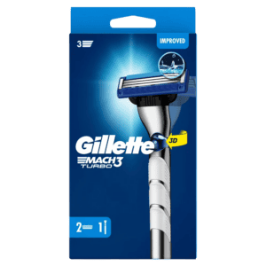 Gillette Mach 3 Turbo Razor + 1 Blade from Harrisons Direct