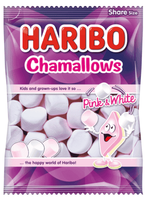 Haribo Chamallows Pink & White 140g