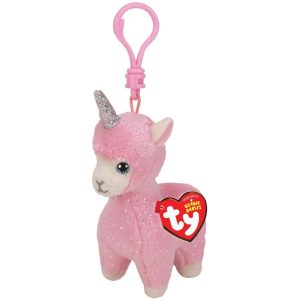 TY Beanie Boos Clip - Lola the Llama 3.5"