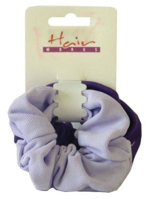 Scrunchies Hair Bobbles Assorted Colours 2 Pack