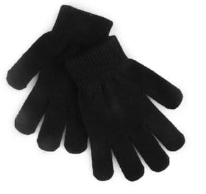 Ladies Magic Gloves Plain Black