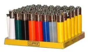 Clipper Lighters Assorted Colours Child Resistant