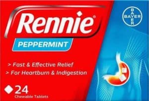 Rennie Peppermint Tablets 24's