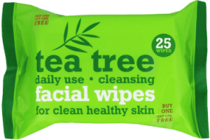 Tea Tree Cleansing Facial Wipes 25's Twin Pack