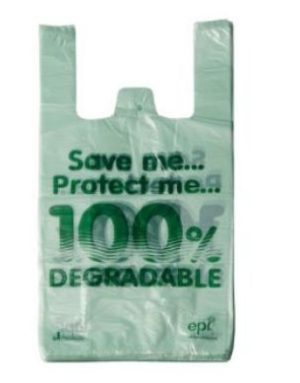 Biodegradable Carrier Bags 11"x17"x21"