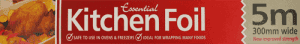 Essentials Kitchen Foil 300mm x 5m