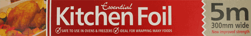 Essentials Kitchen Foil 300mm x 5m