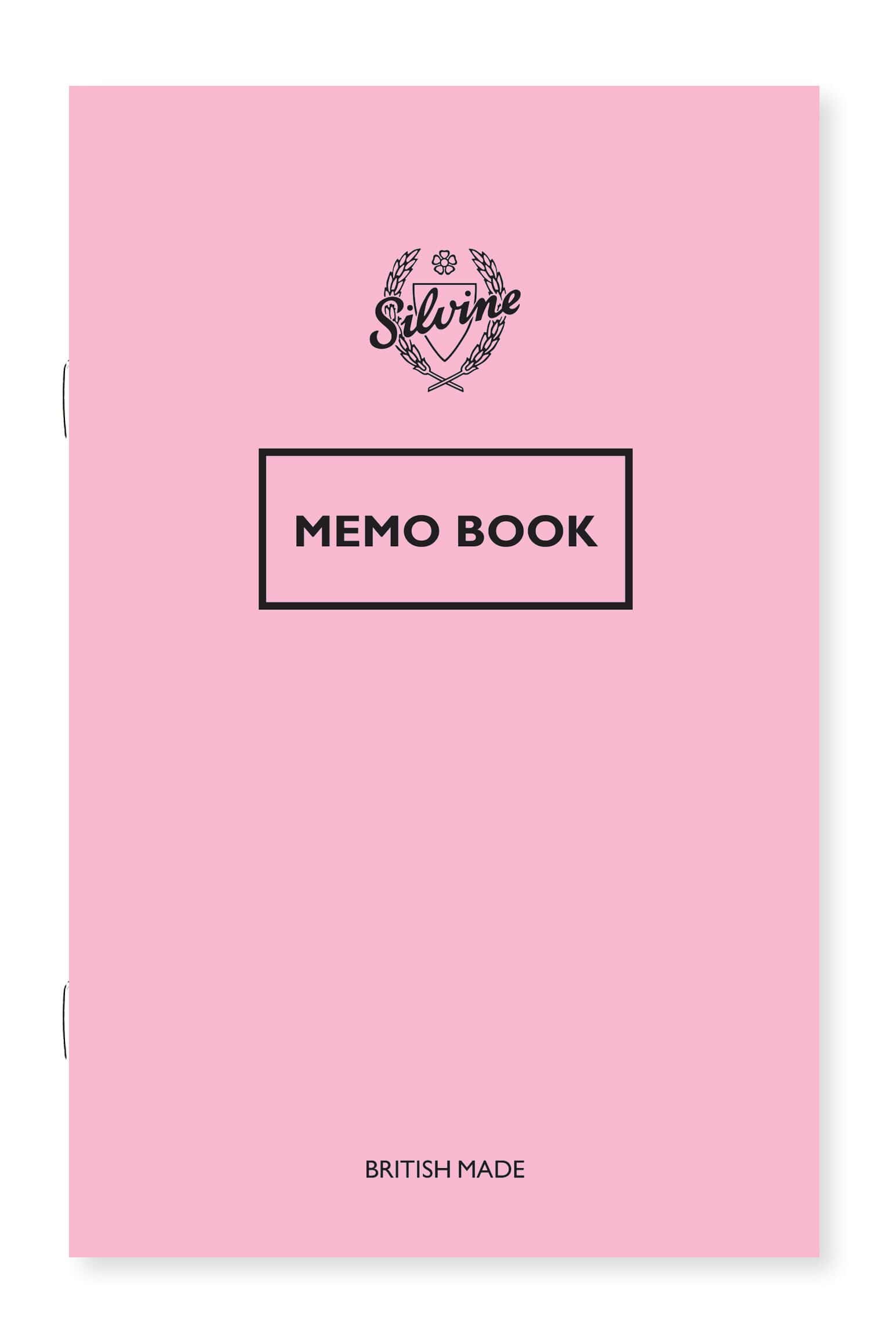 Silvine Modern Classic Memo Book Pastel Assorted Colours CDU