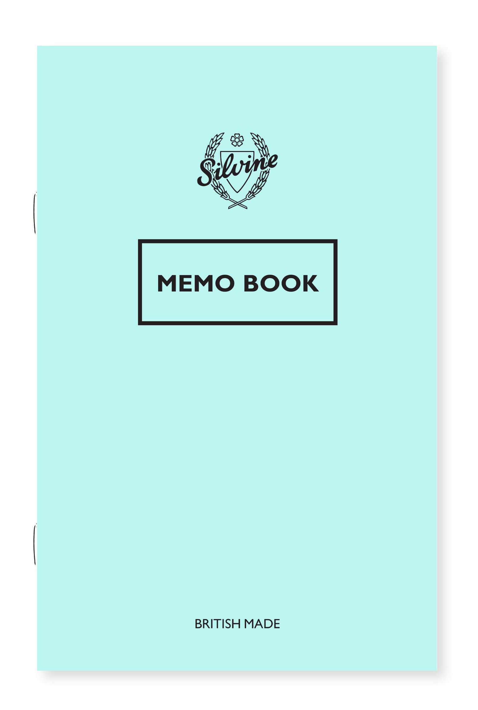 Silvine Modern Classic Memo Book Pastel Assorted Colours CDU