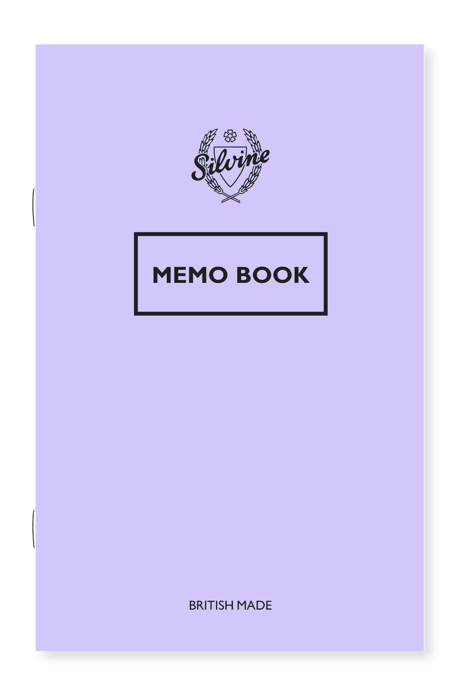 Silvine Modern Classic Memo Book Pastel Assorted Colours CDU