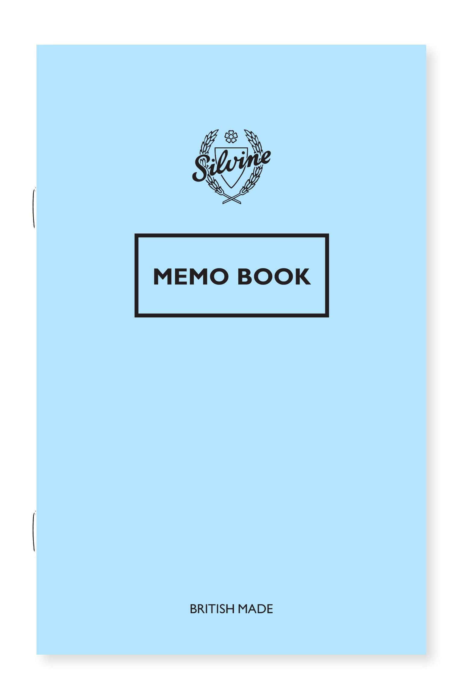Silvine Modern Classic Memo Book Pastel Assorted Colours CDU