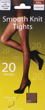 Pretty Legs Tights 20 Denier Chiffon XXL