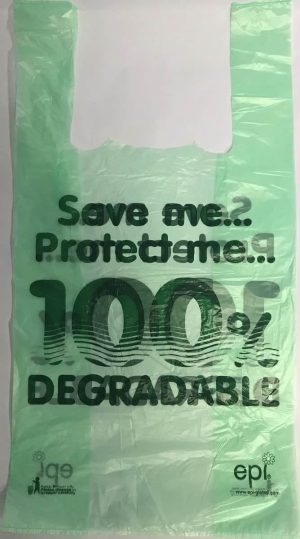 Biodegradable Carrier Bags 12"x19"x23"