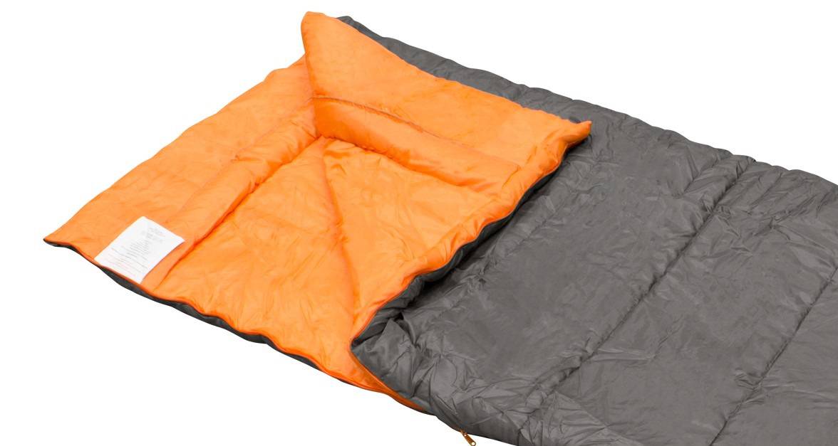 Milestone Camping Envelope Sleeping Bag Single - 3 Seasons