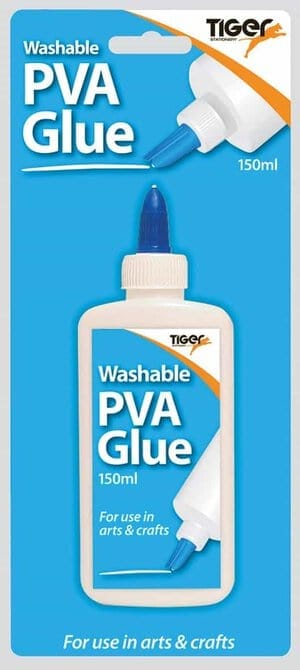 Tiger PVA Glue 150ml Blister Carded
