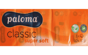 Paloma Pocket Tissues 3 Ply (Shrinkwrapped in 10's)