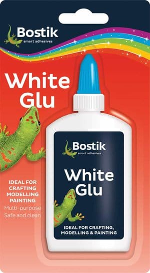 Bostik White PVA Glue 118ml Hang Pack