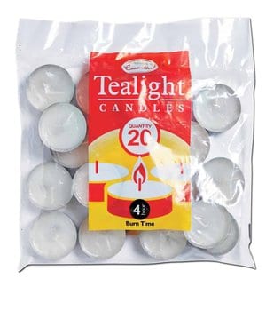Tealight Candles Pack Of 20