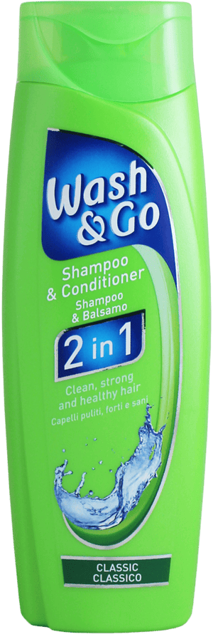 Wash & Go 2 in 1 Shampoo & Conditioner Classic 200ml