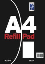 Office Style Refill Pad 80 Sheets Plain