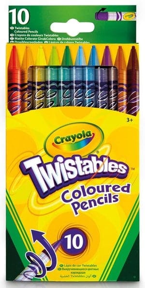 Crayola Twistables Coloured Pencils 10's