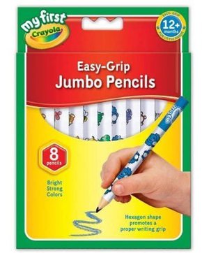 Crayola My First Jumbo Decorated Pencils 8's Hang Pack