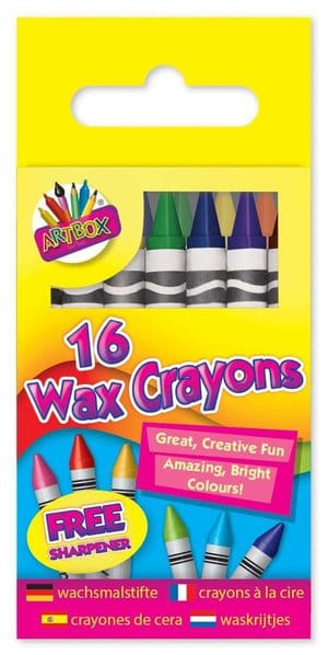 Crayons Wax 16's Hang Pack