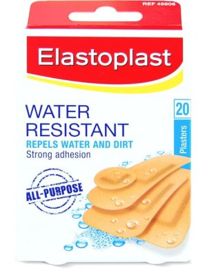 Elastoplast Water Resistant Plasters 20's