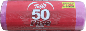 Tuffy 50 Scented Pedal Bin Liners 8MU Assorted