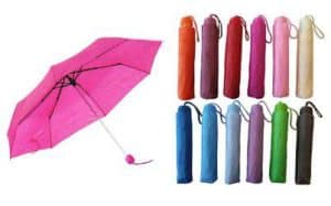 Umbrella Compact Bright Coloured Assortment