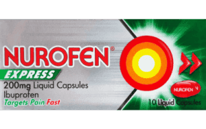 Nurofen Express Liquid Caps 10's