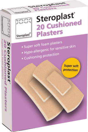 Steroplast Cushioned Plasters 20s