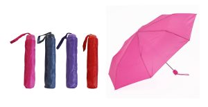 Umbrella Coloured Mini Compact Clipstrip