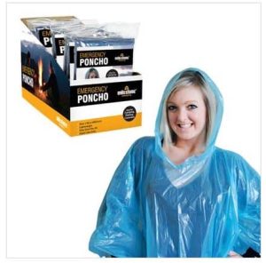 Milestone Camping Emergency Adult Poncho L50" x W80"