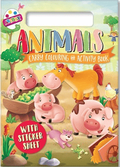 A4 Carry Colouring & Activity Pad